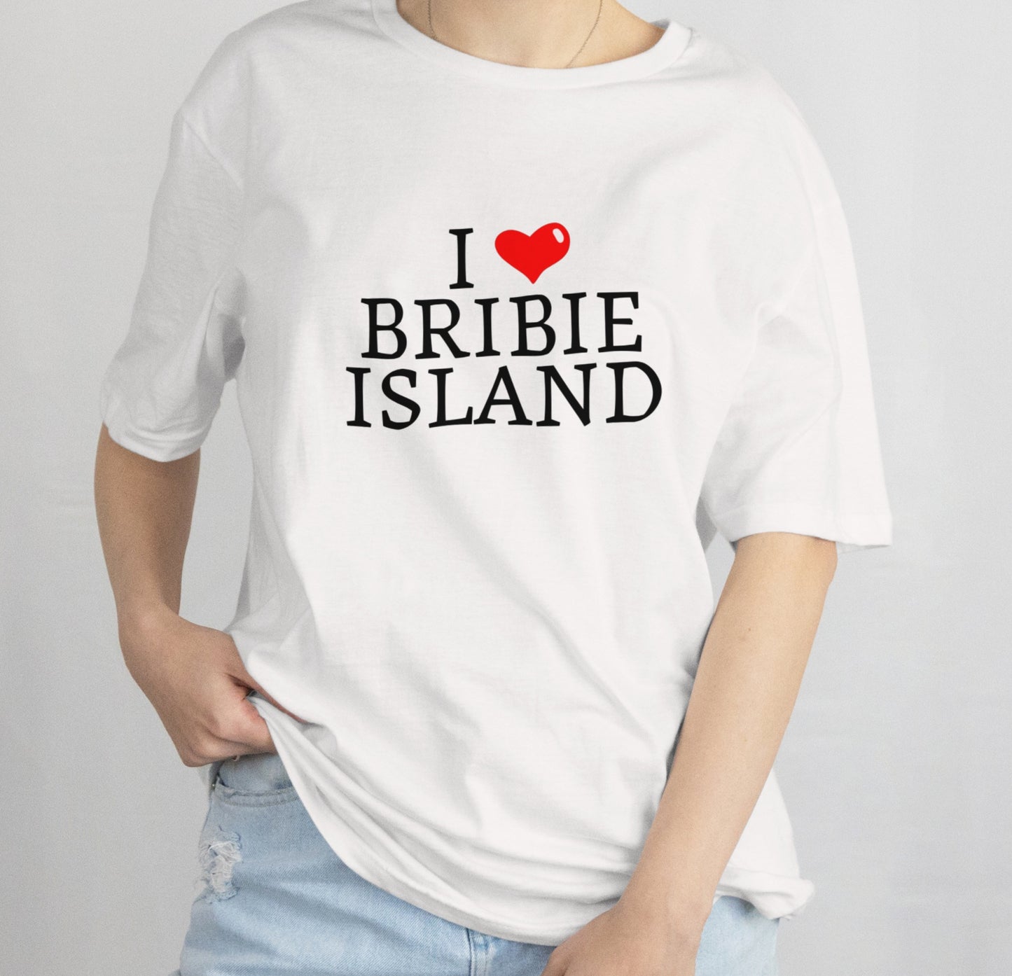TP8 Streetwear I Love Bribie Island T-Shirt