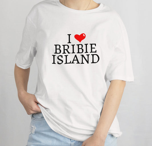 TP8 Streetwear I Love Bribie Island T-Shirt