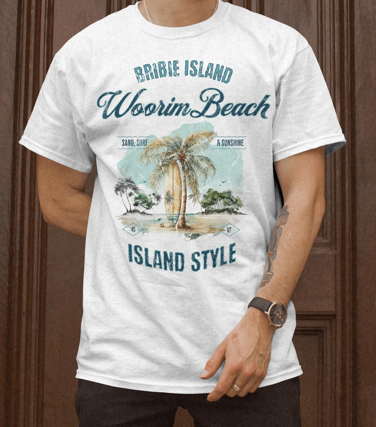 TP8 Streetwear Woorim Beach Island Style T-Shirt