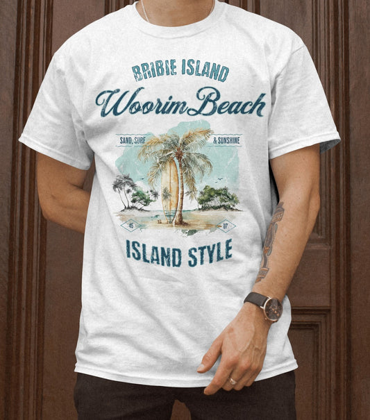 TP8 Streetwear Woorim Beach Island Style T-Shirt