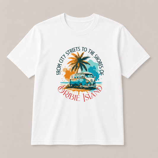 TP8 Streetwear From The City Streets To the Shores Of Bribie Island T-Shirt