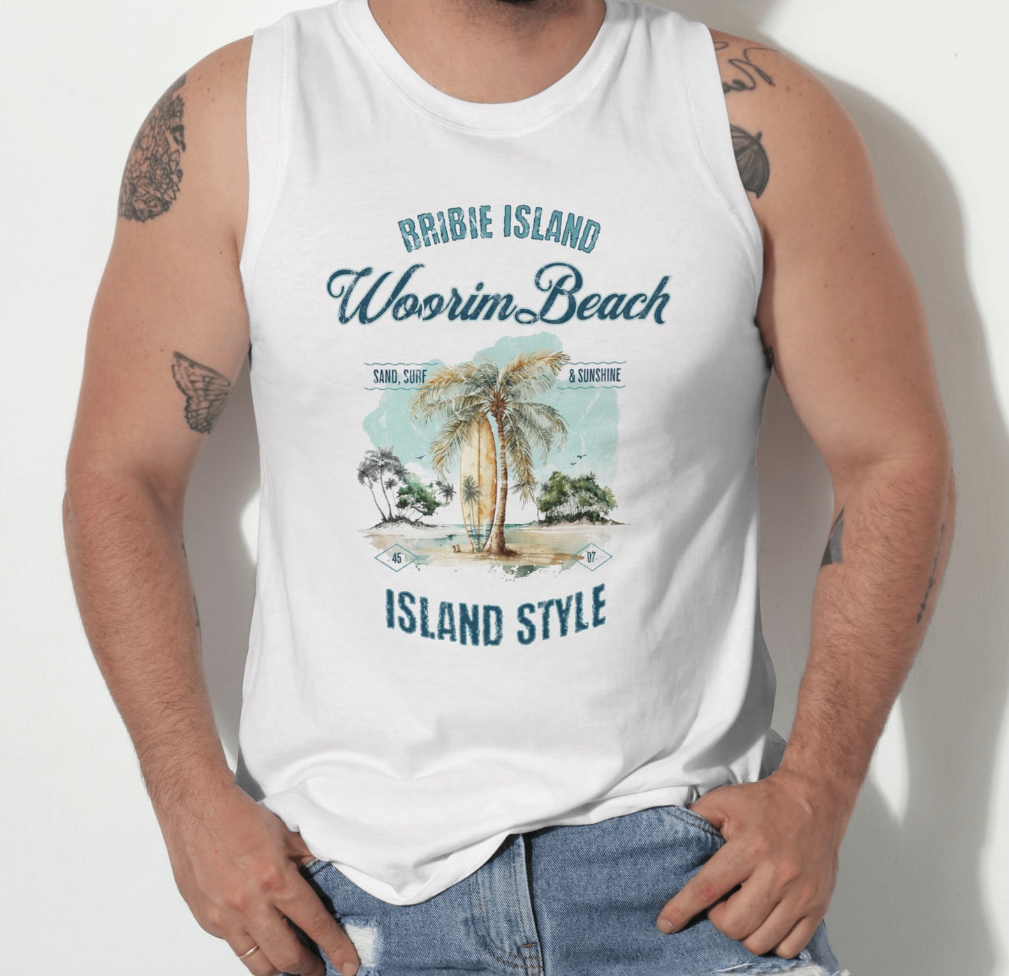 TP8 Streetwear Woorim Beach Island Style Tank Top