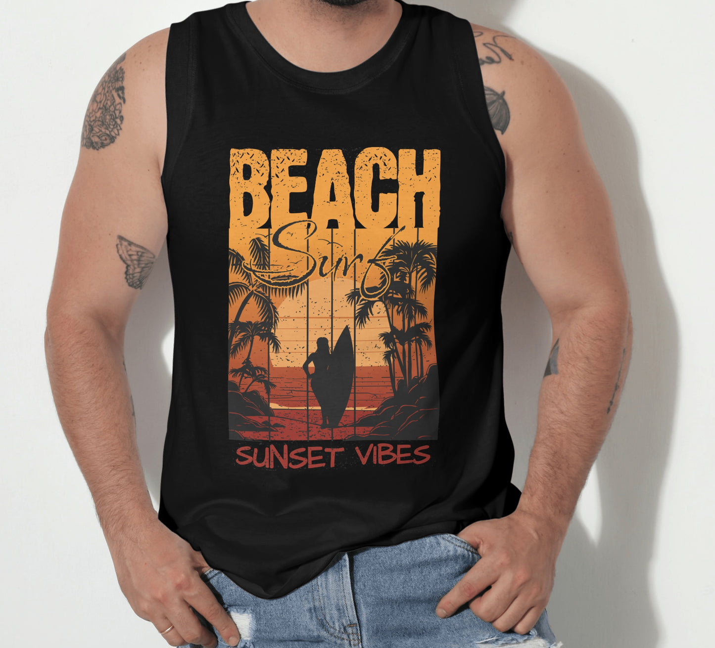 TP8 Streetwear Sunset Vibes Tank Top