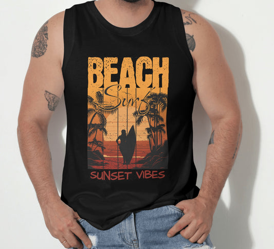 TP8 Streetwear Sunset Vibes Tank Top